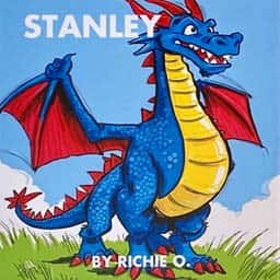 image of the cover of the book Stanley, by Ritchie O featuring an illustration of a dragon